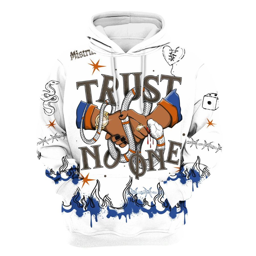 Hoodie To Match Palermo GS League - Trust No One Snake-Bite Doodle Crayon All Over Print
