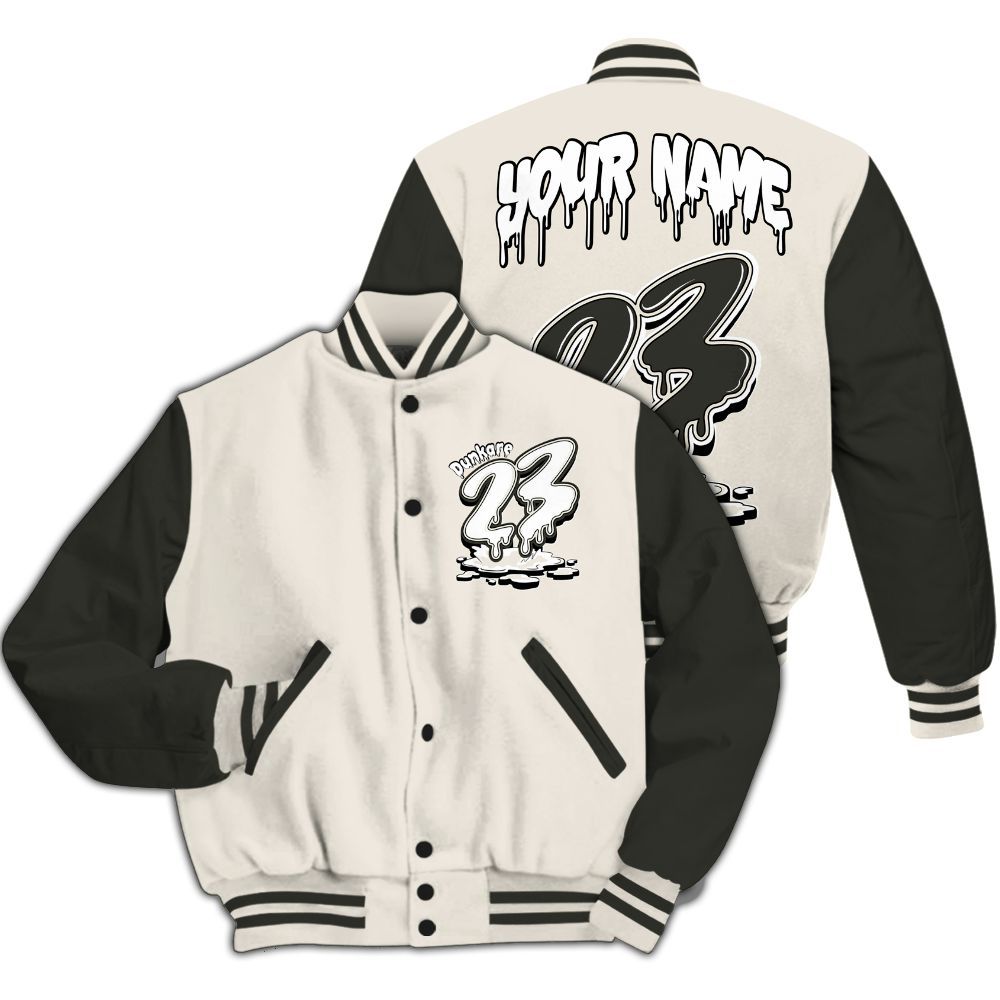 Varsity Jacket To Match Air Max Plus Moonlight Swarovski - Custom Name 23 Drip All Over Print
