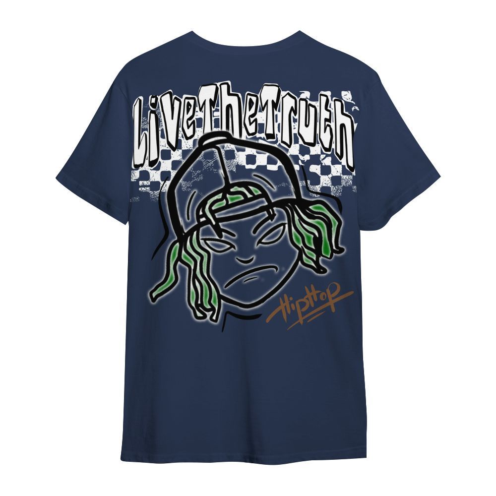 Shirt To Match Midnight Navy 13s - Feel Life Street Style All Over Print