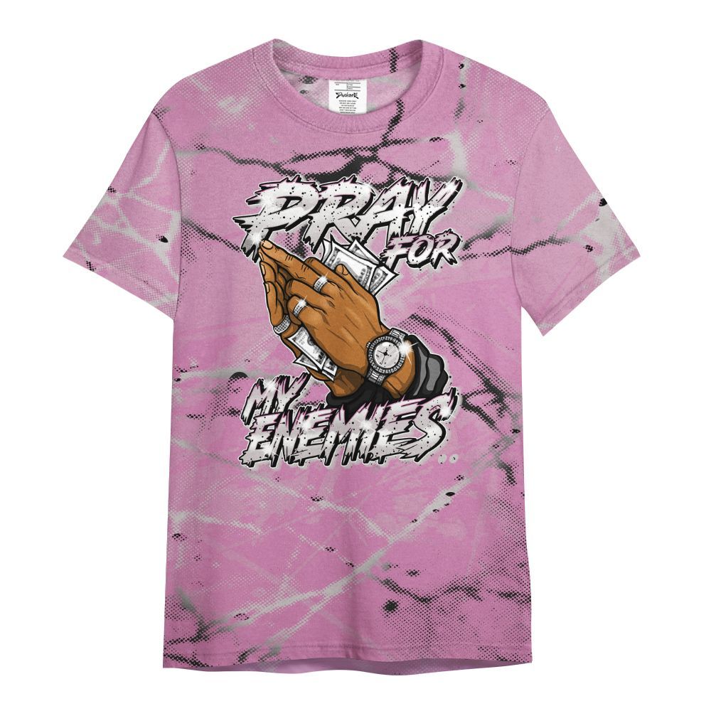 Shirt To Match Neutral Grey Black White Orchid 4s - Prayed For Enemies Graphic All Over Print