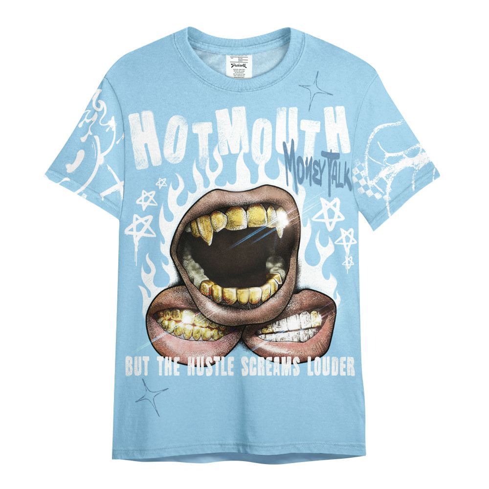 Shirt To Match Legend Blue 11s - Mouth Burning Street Style All Over Print