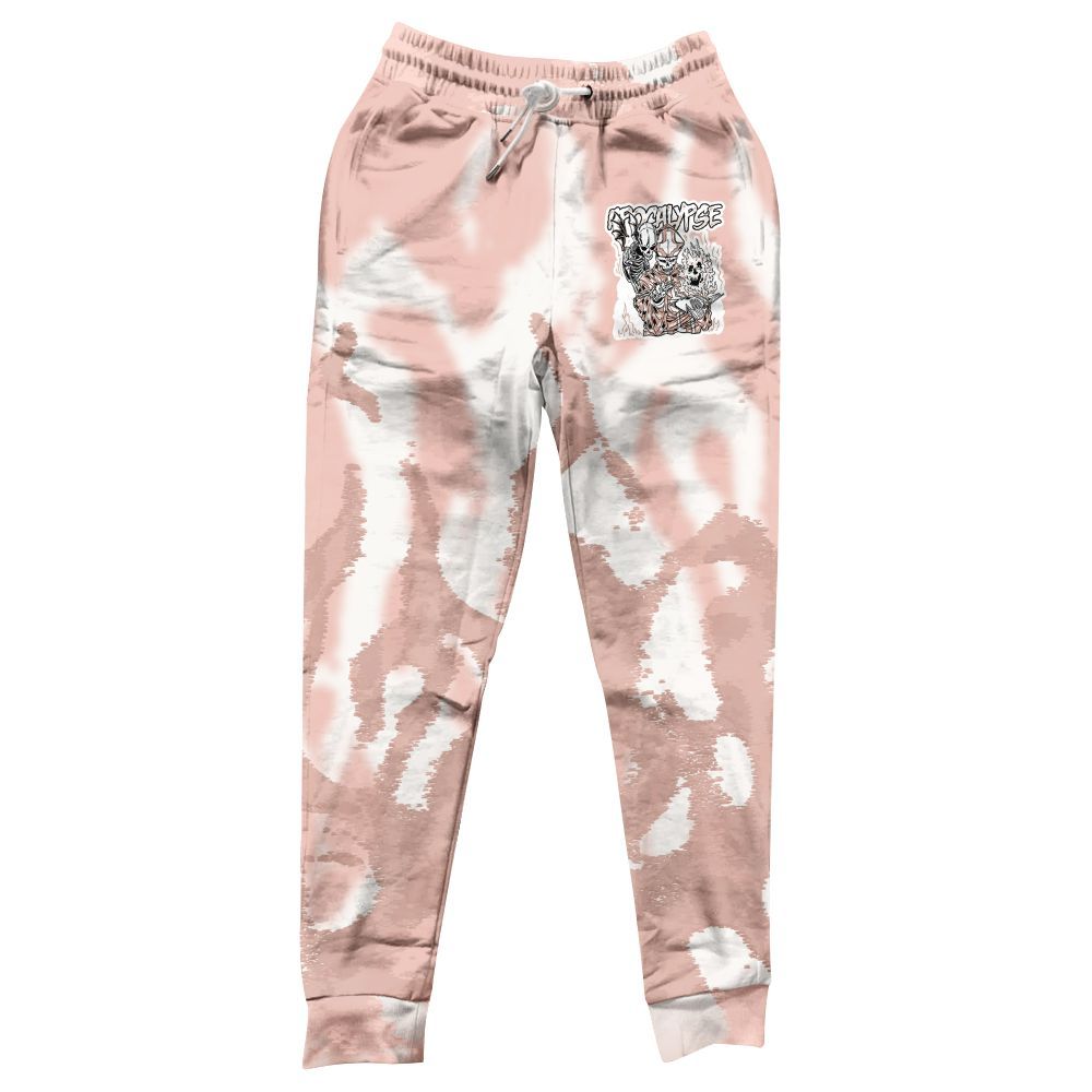 Sweatpant To Match Low Legend Pink 11s - Apocalypse Skeleton Burn All Over Print