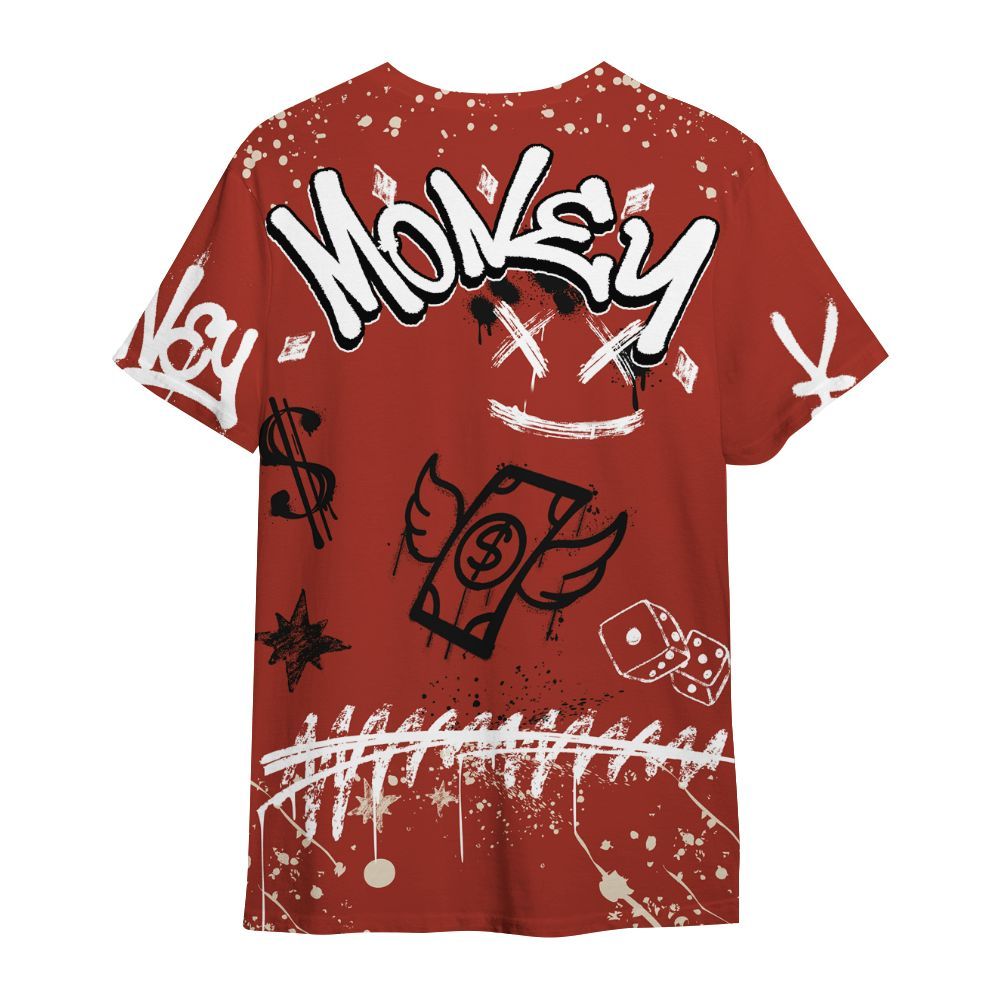 Shirt To Match Brick After Brick 4s - Everybody Paid In Full Crayon All Over Print