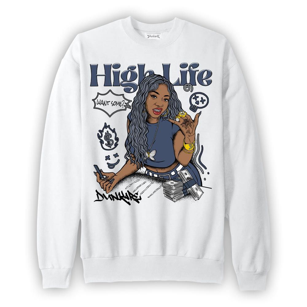 Sweatshirt To match Low Diffused Blue 11s Sweatshirt - Hi'life Unique Graphic