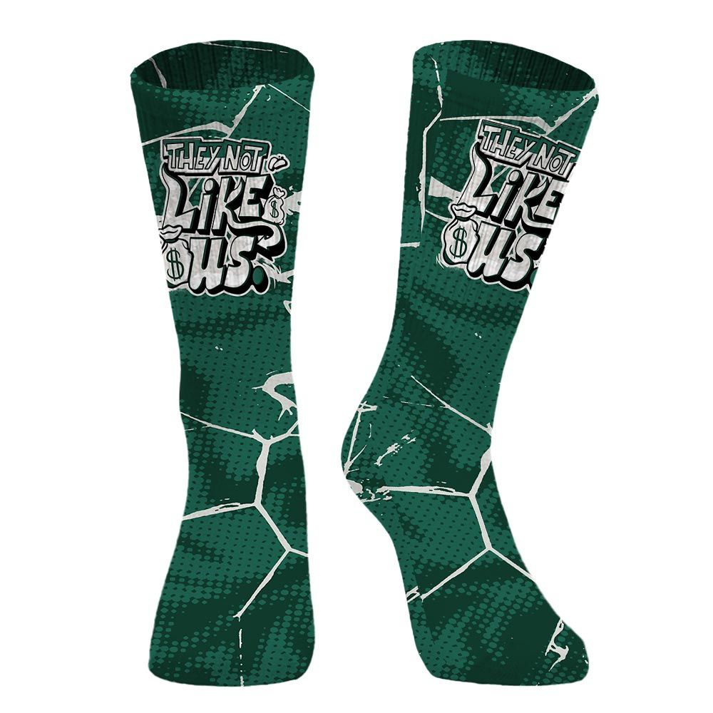 Sock To Match Oxidized Green 4s - Dislike Us Graphic Crack