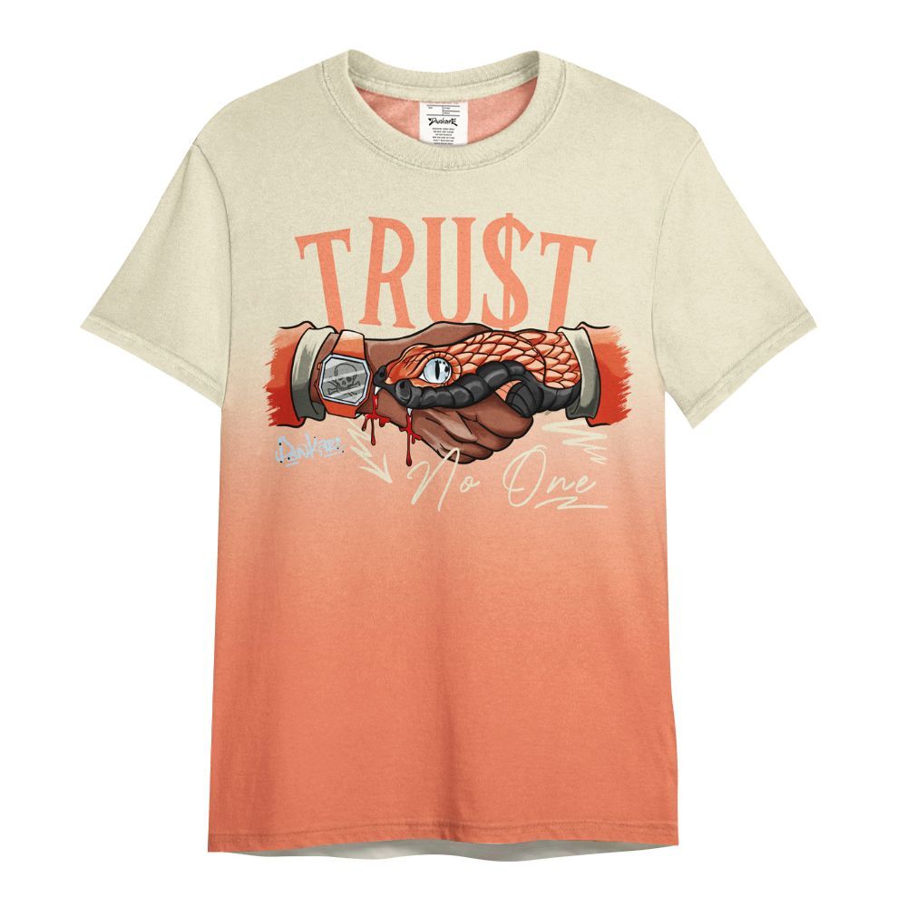 Shirt To Match DJ Khaled Crimson Bliss 5s - Snake Trust No One Drip All Over Print