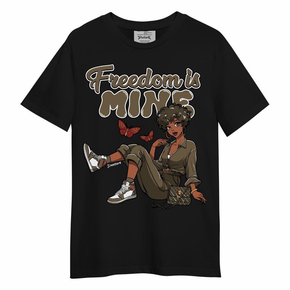 Shirt To Match Olive 9s - Freedom Is Mine Unisex Shirt
