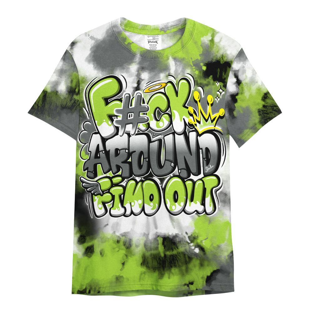 Shirt To Match Air Max 95 Neon - Tie Dye FK Around Find Out All Over Print