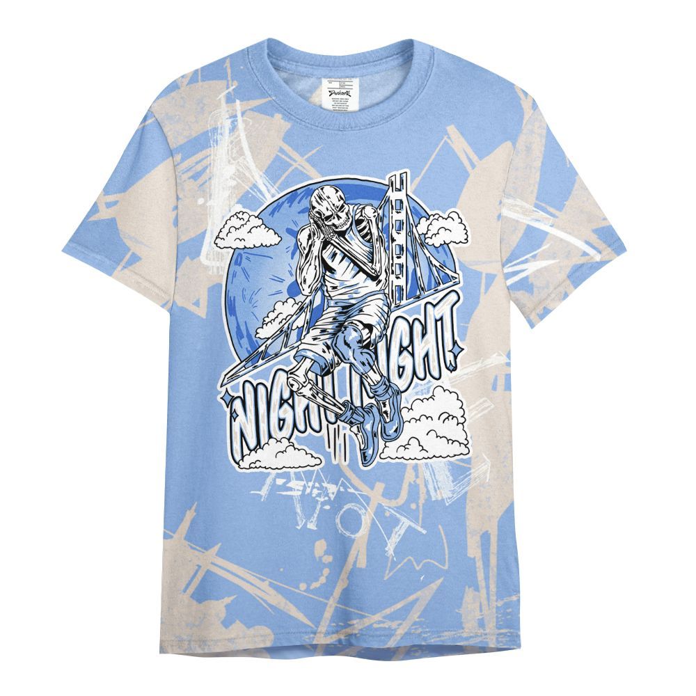 Shirt To Match Air Max 1 Royal Pulse - Seeya Skeleton Messyz All Over Print