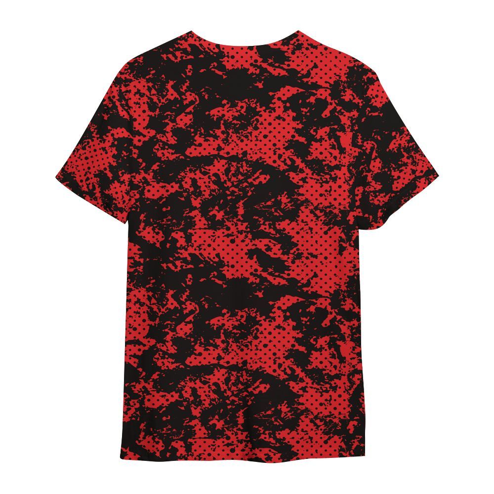Shirt To Match Chile Red 9s - Show Me The Money Retro All Over Print