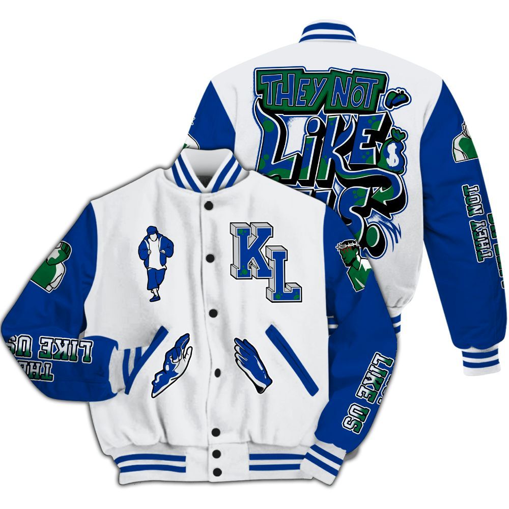 Varsity Jacket To Match Dunk Low Tennis Classic - Dislike Us Graphic All Over Print