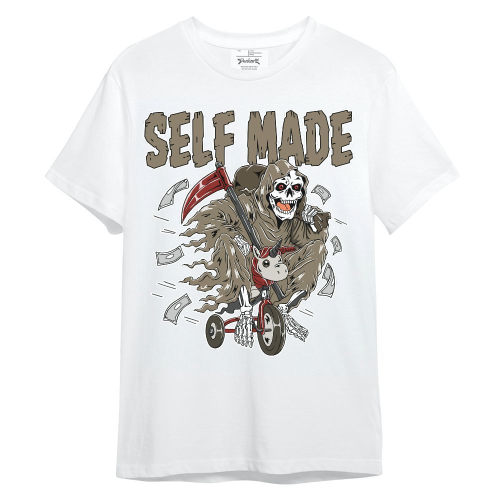 Shirt To Match Olive 9s - Self Make Skeleton Unisex Shirt