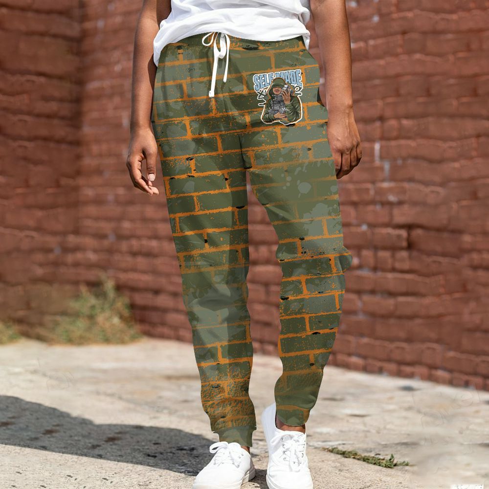 Sweatpant To Match Olive 5s - Selfmade Unique All Over Print