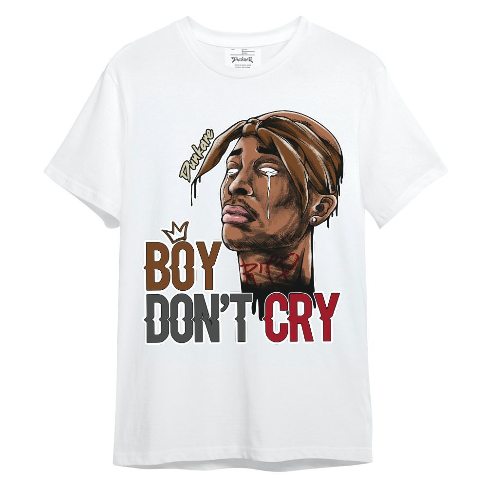 Shirt To Match Archaeo Brown 5s - Boiz Ain't Cry Unique Unisex Shirt