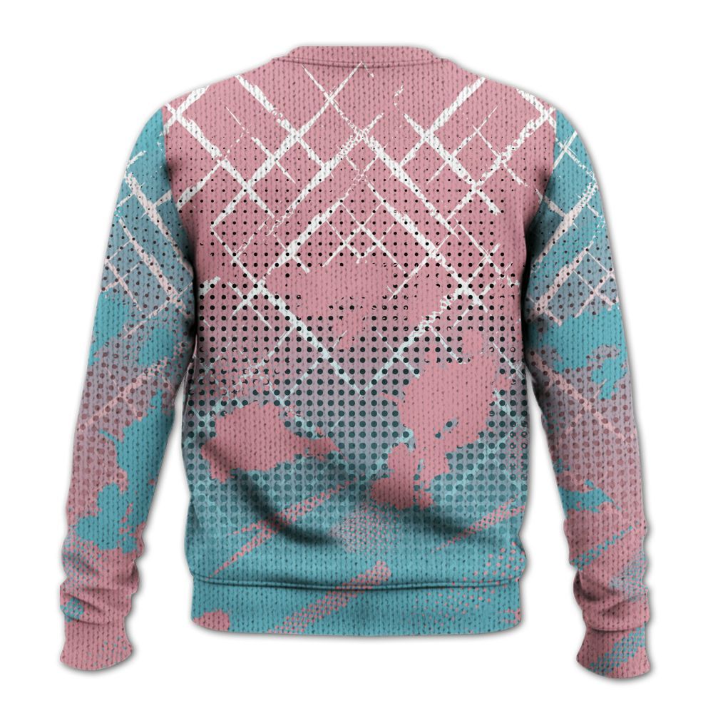 Knitted Sweater To Match Doernbecher 6s - Halftone Stand Business Dripping