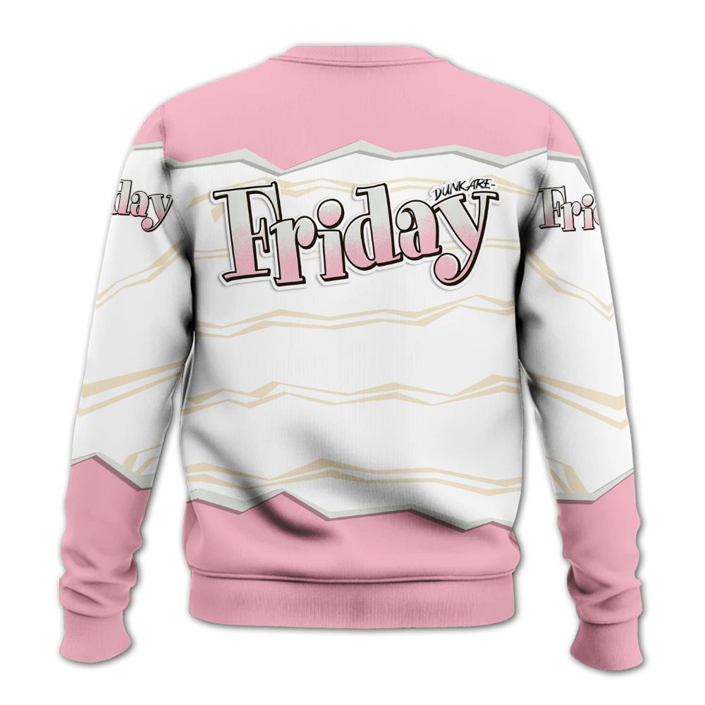 Sweatshirt To Match Low OG Shy Pink 1s - Friday Movie 90s TV All Over Print