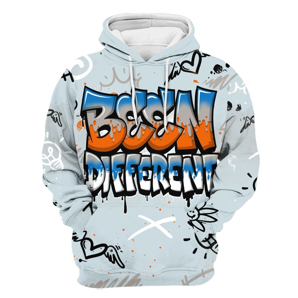 Hoodie To Match Retro High OG Alaska 1s - Drip Been Di2ferent All Over Print