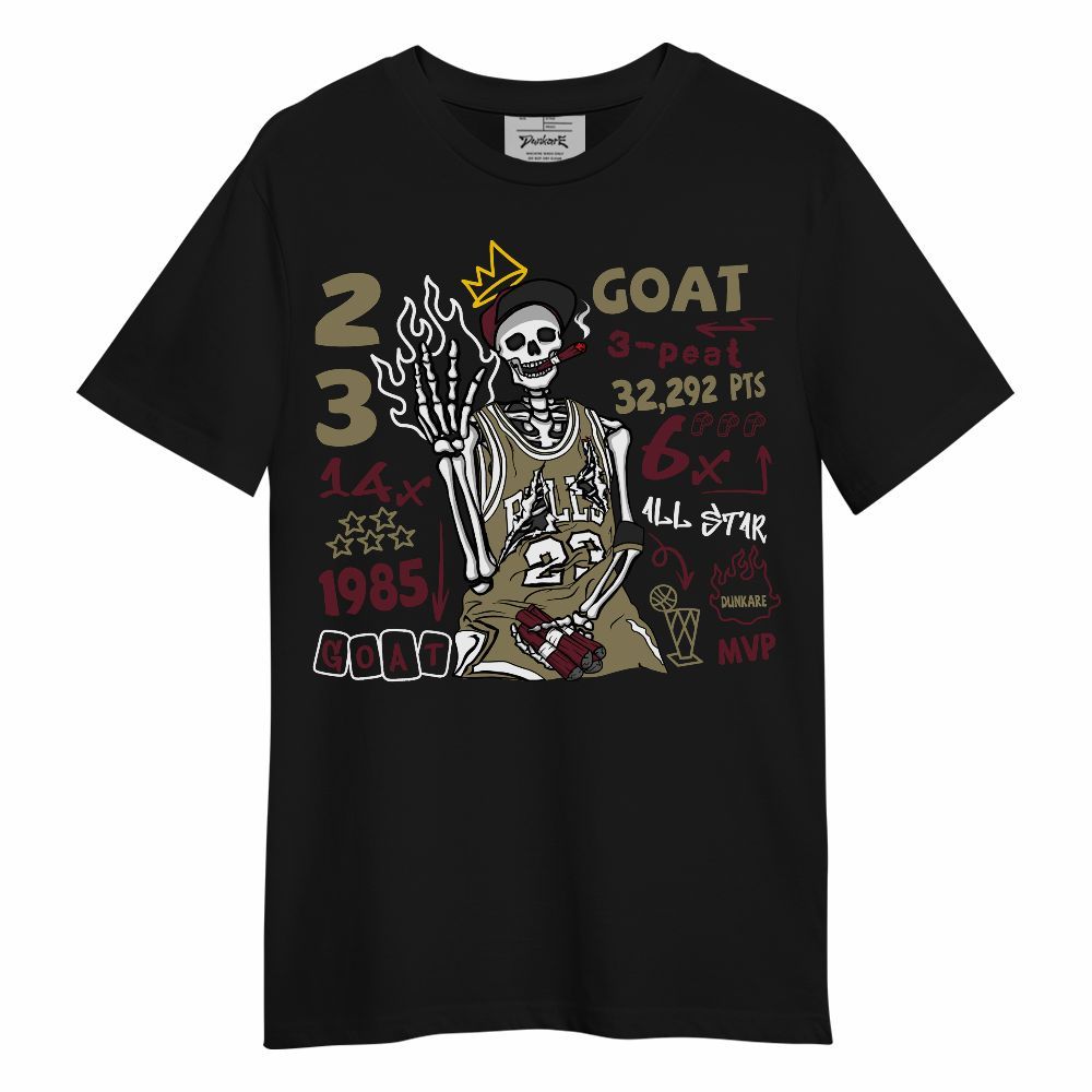 Shirt To Match Black Olive 7s - Number 23 G.0.A.T Streetwear Unisex Shirt