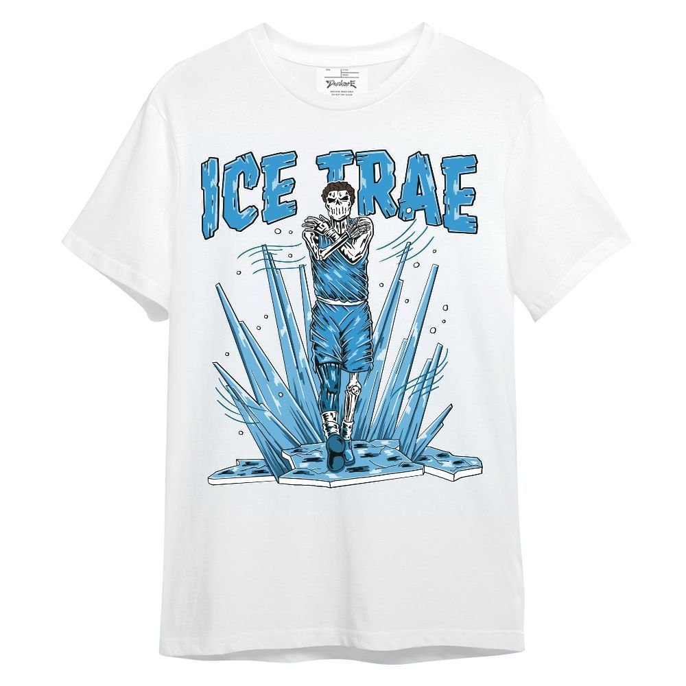 Shirt To Match Powder Blue 9s - Freezed Skeleton Unisex Shirt