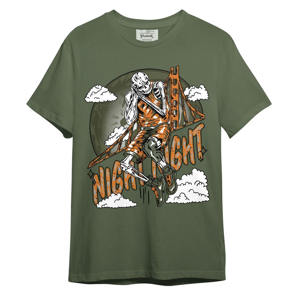 Shirt To Match Olive 5s - Seeya Skeleton Unisex Shirt