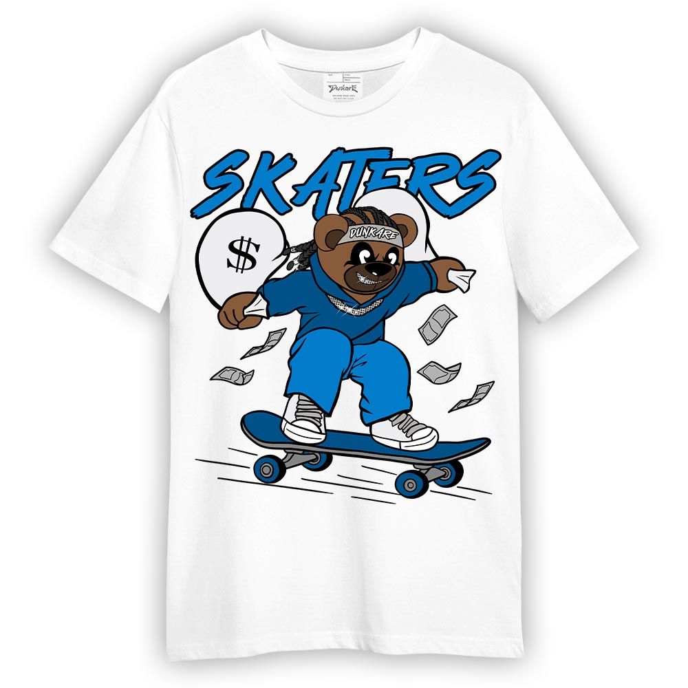 Shirt To Match Industrial Blue 4s - Skaters Bear Shirt Unisex