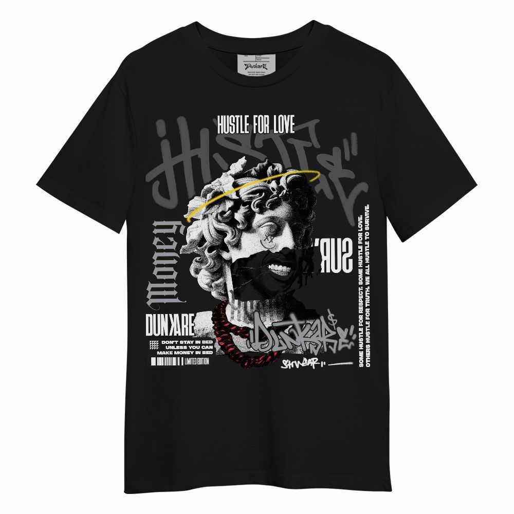 Shirt To Match Black Cement 3s - Hustles Streetwear Unisex Shirt