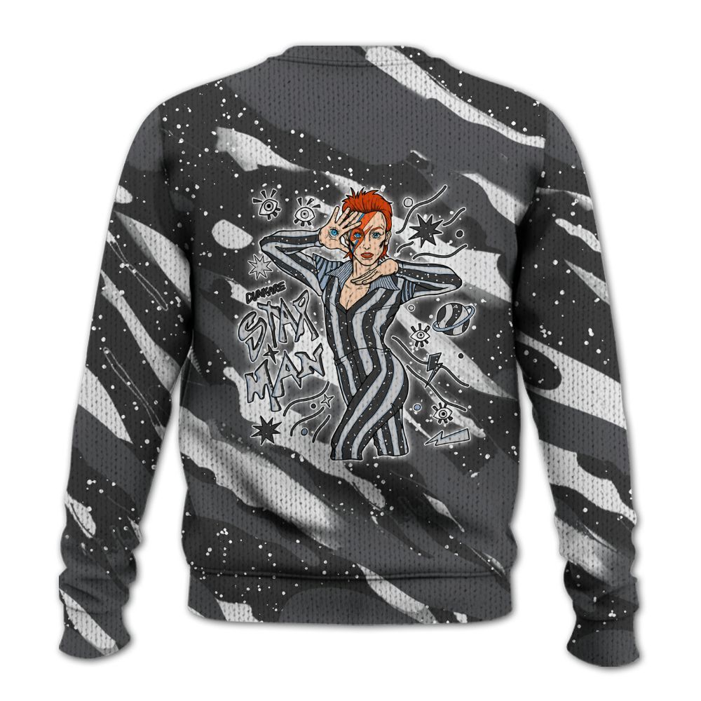 Knitted Sweater To Match Reverse Oreo 6s - Starmans Graphics Colored