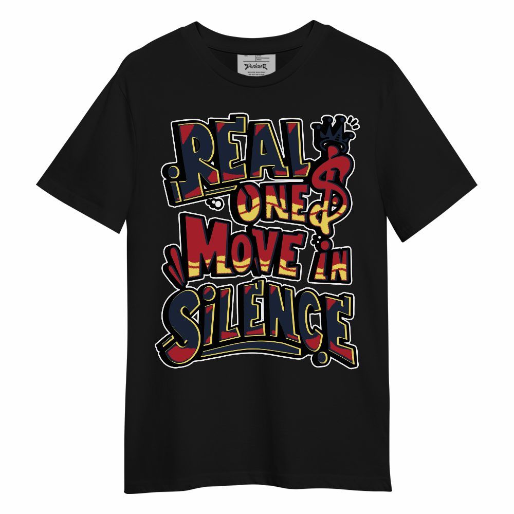 Shirt To Match Dunk Low COJP What The 2024 - Ones Move In Silence Graphic Unisex Shirt