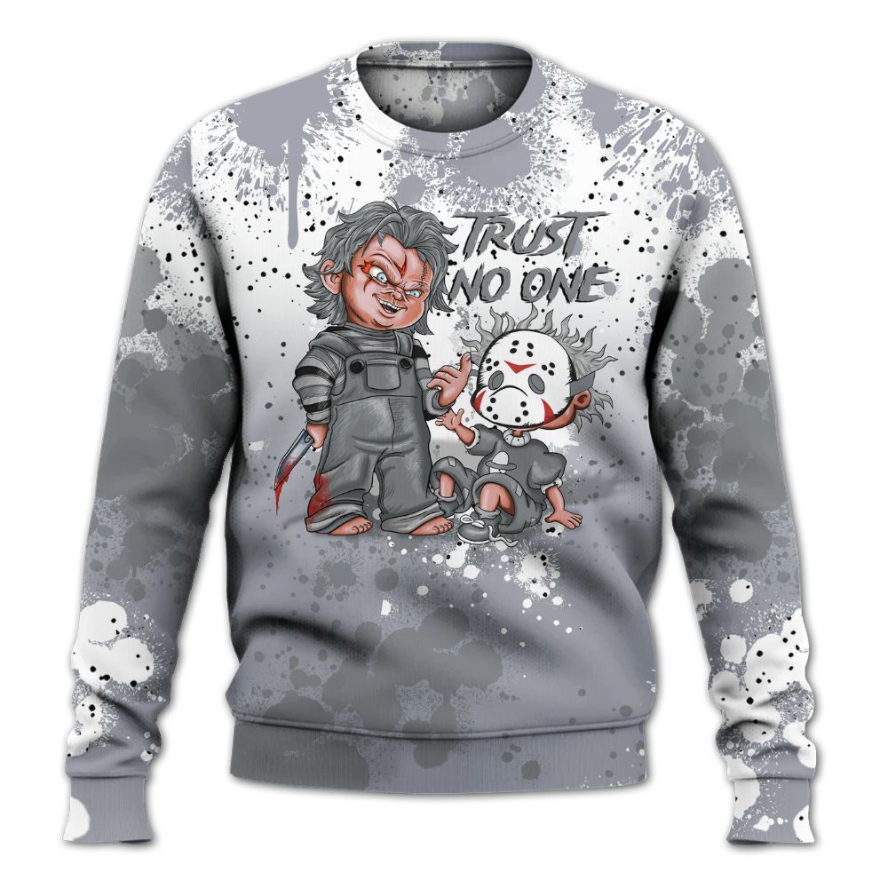 Sweatshirt To Match Kobe 9 Elite Low Beethoven, Trust No One Scary All Over Print