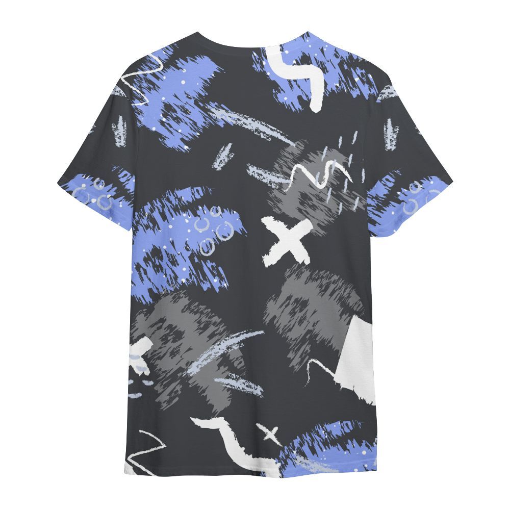 Shirt To Match Retro Awake Racer Blue - Hustle Grind Pray All Over Print