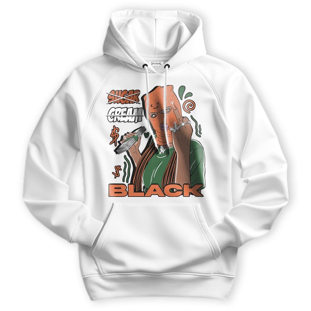 Sweatshirt To Match Low Miami 5s Hoodie - Black Sugarcream Unique Hoodie Unisex
