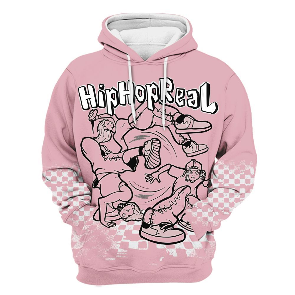 Hoodie To Match Air Max DN Pink Foam - Feel Life Street Style All Over Print
