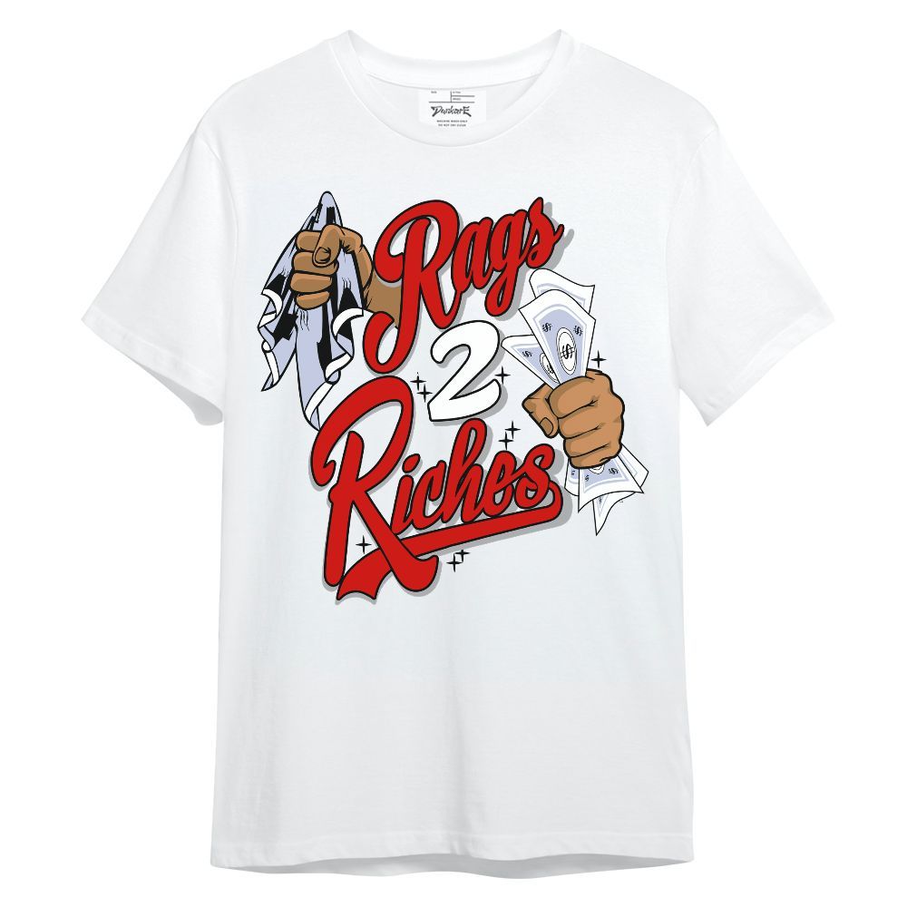 Shirt To Match Fire Red 6s - Rag 2 Riches Unisex Shirt