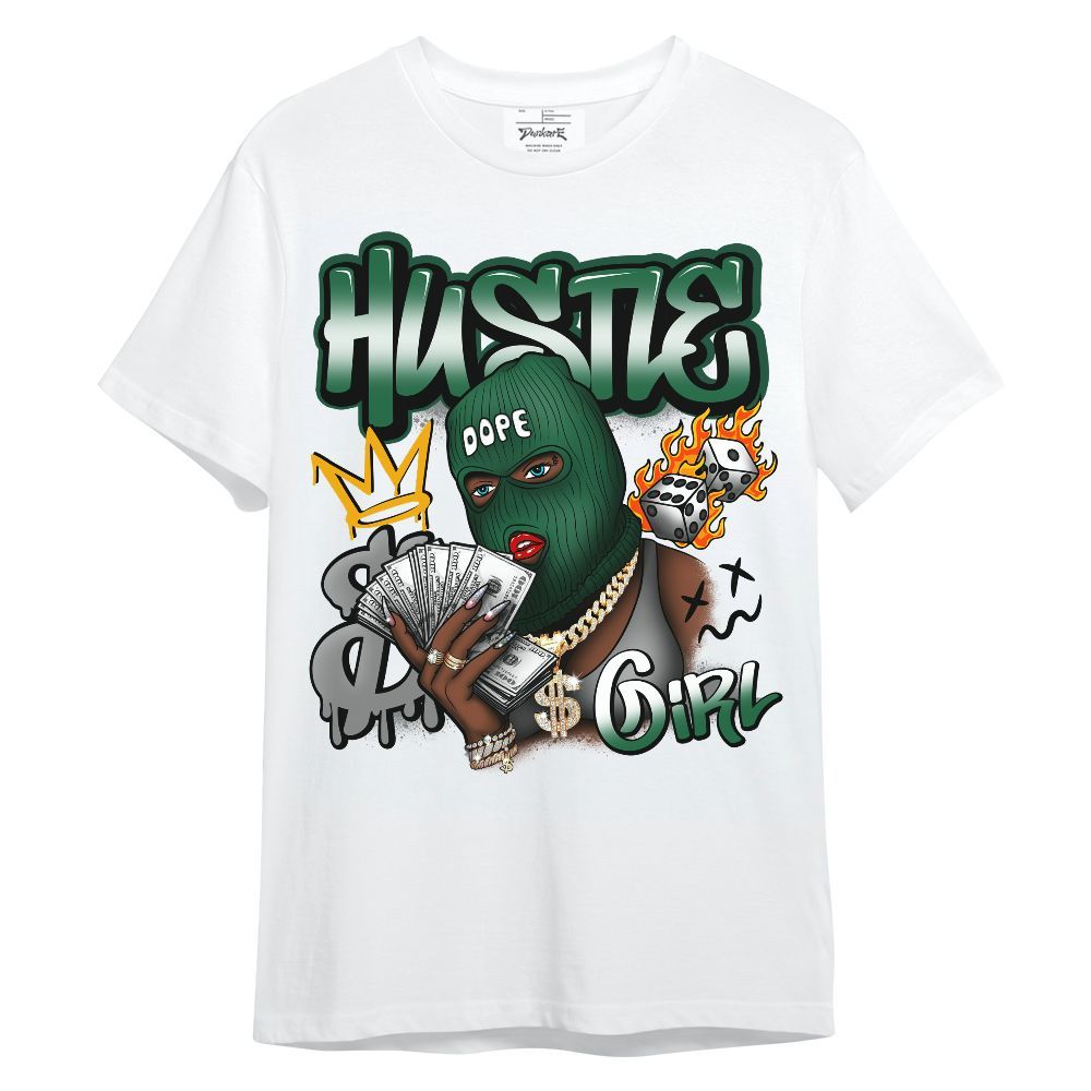 Shirt To Match High Gorge Green 1s - Money Hustles Girl Streetwear Unisex Shirt