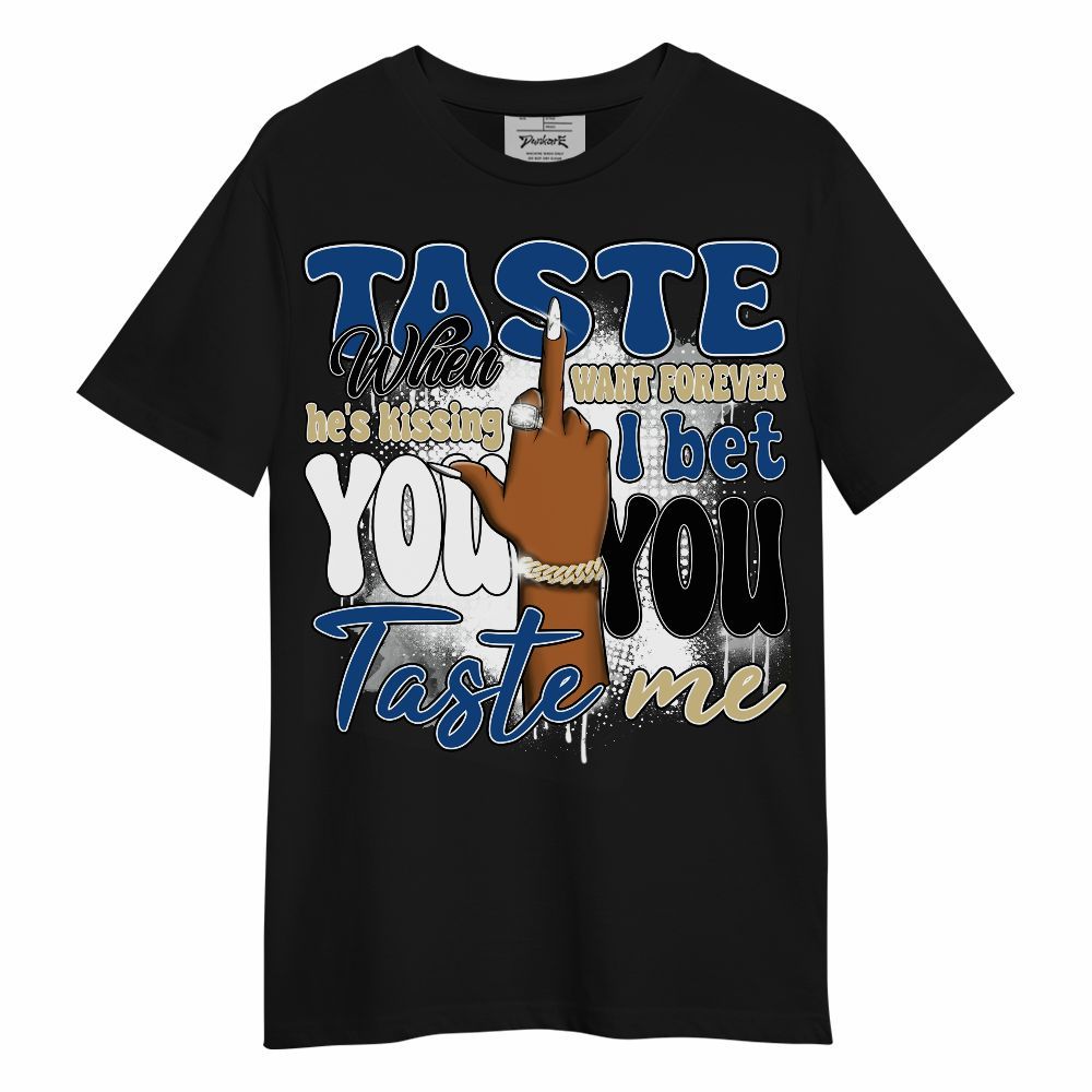 Shirt To Match Air Ship Royal Blue - Taste Me Retro Unisex Shirt