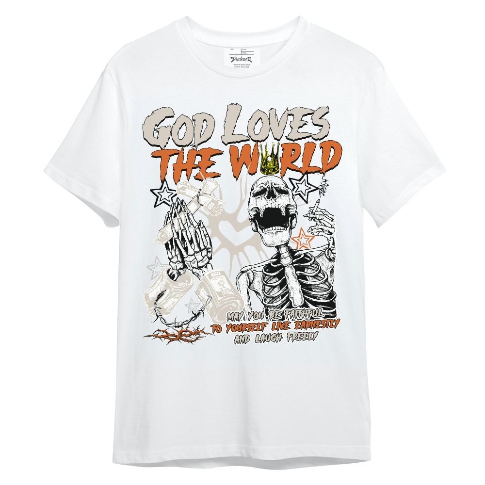 Shirt To Match SE Craft 5s - God Loves The World Unisex Shirt