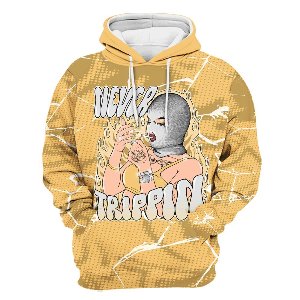 Hoodie To Match Craft Paris 6s - Ne'er Trippin' Unique Crack All Over Print