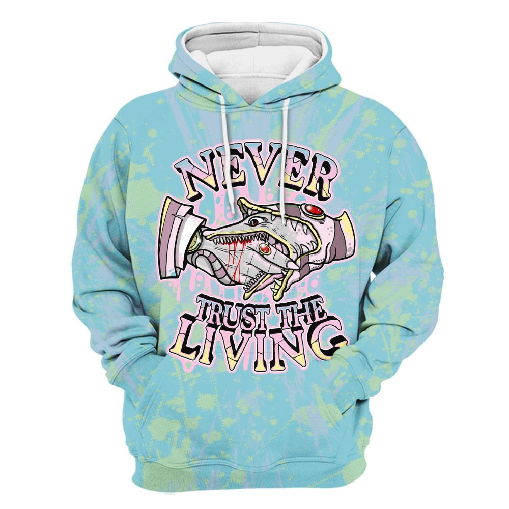 Hoodie To Match SB Dunk Low Visty - Never Trusting Living Graphic Halloween All Over Print
