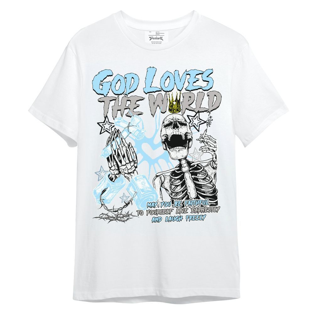 Shirt To Match Retro SoleFly 13s - God Loves The World Unisex Shirt