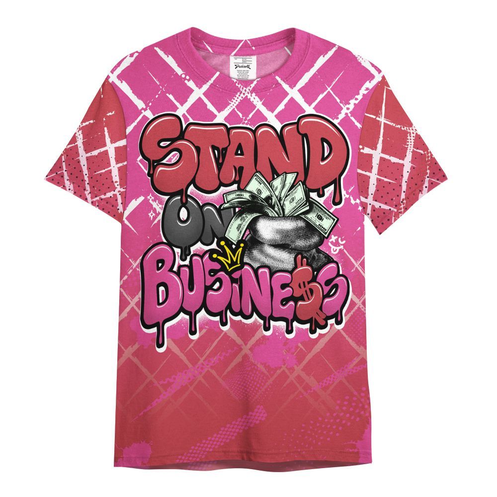 Shirt To Match KD 4 Aunt Pearl - Halftone Stand Business Dripping All Over Print