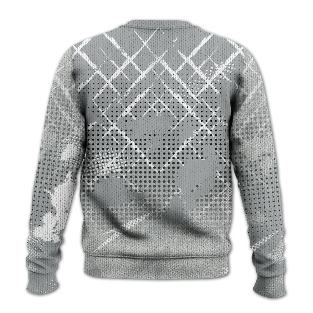 Sweater To Match Retro Pure Money 3s - Halftone Stand Business Dripping Graphic