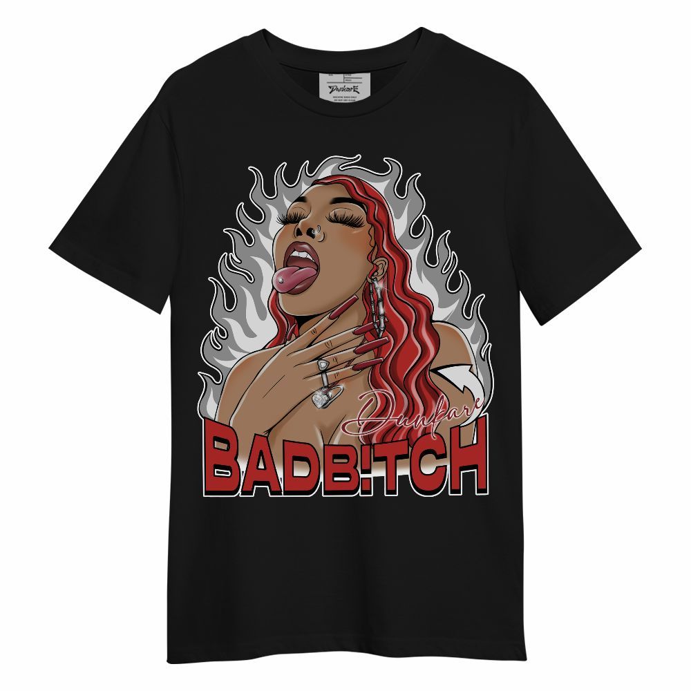 Shirt To Match Bred Reimagined 4s - Bad B!tch Unisex Shirt