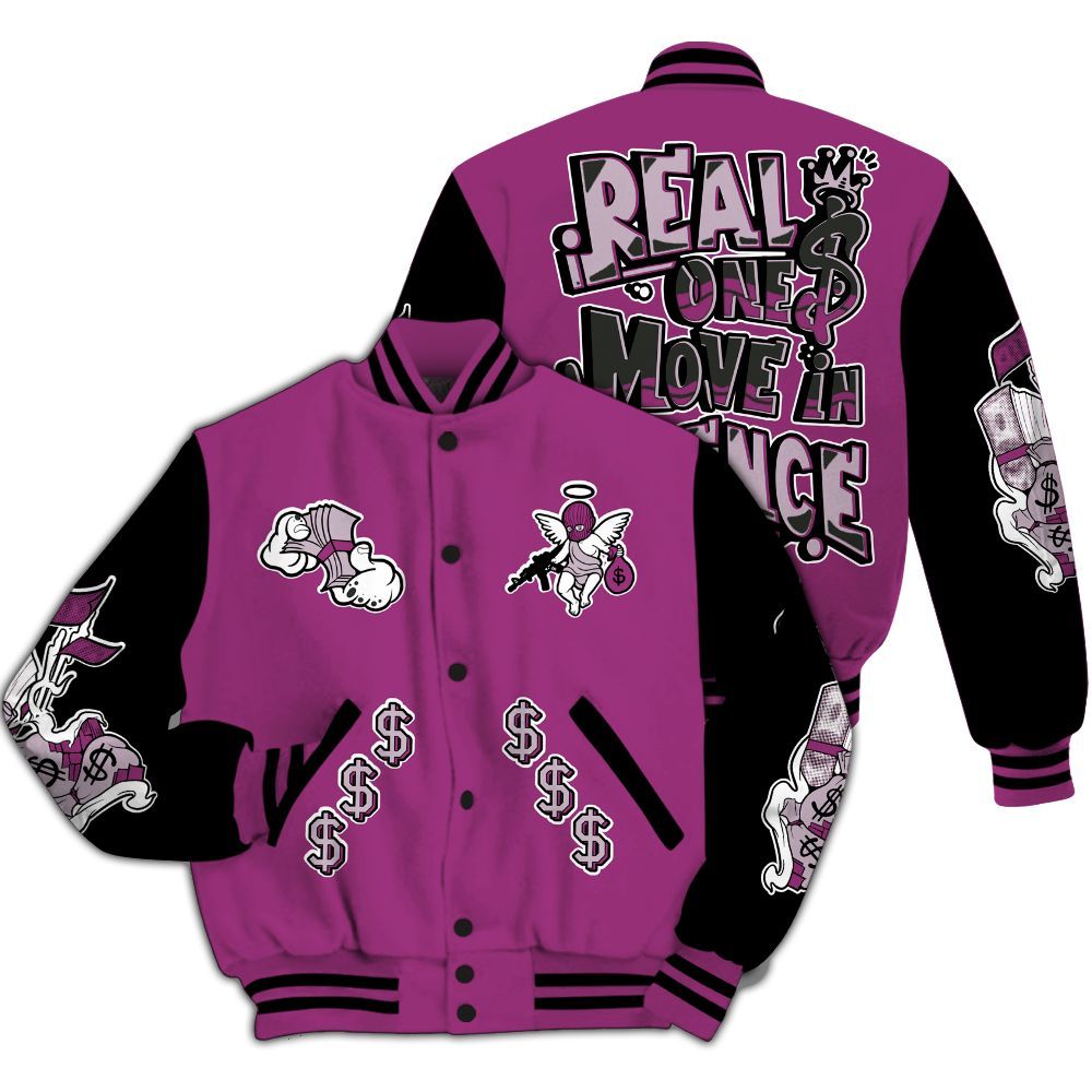 Varsity Jacket To Match Air Max Sunder Gore Tex Bold Berry - Ones Move In Silence Graphic All Over Print
