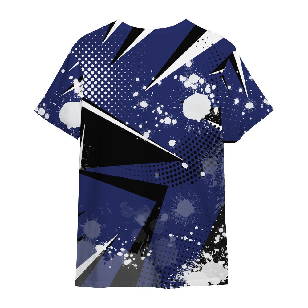 Shirt To Match Midnight Navy 11s - Poly Trust No One Dripping All Over Print