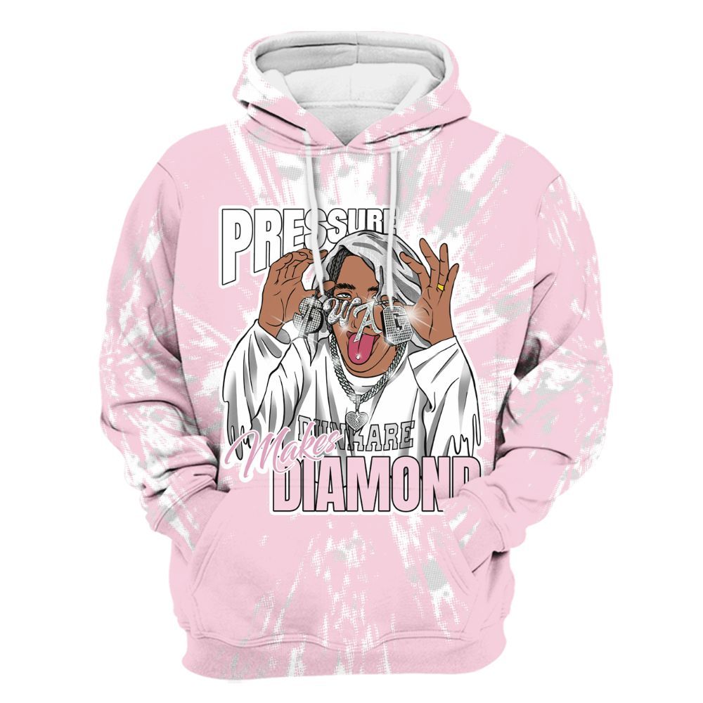 Hoodie To Match Orchid 4s - Pressures Makes Hoodie To Match Lux All Over Print