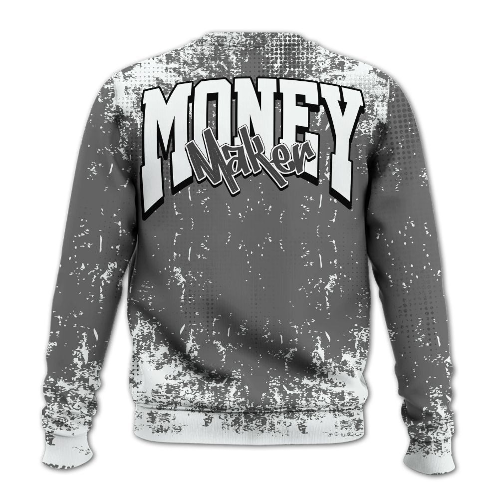 Sweatshirt To Match Retro Stealth 12s - Move In Silence Money Street Retro All Over Print