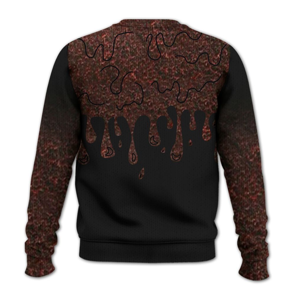 Knitted Sweater To Match Air Force 1 Low Halloween Skull 2024 - Snake Trust No One Drip