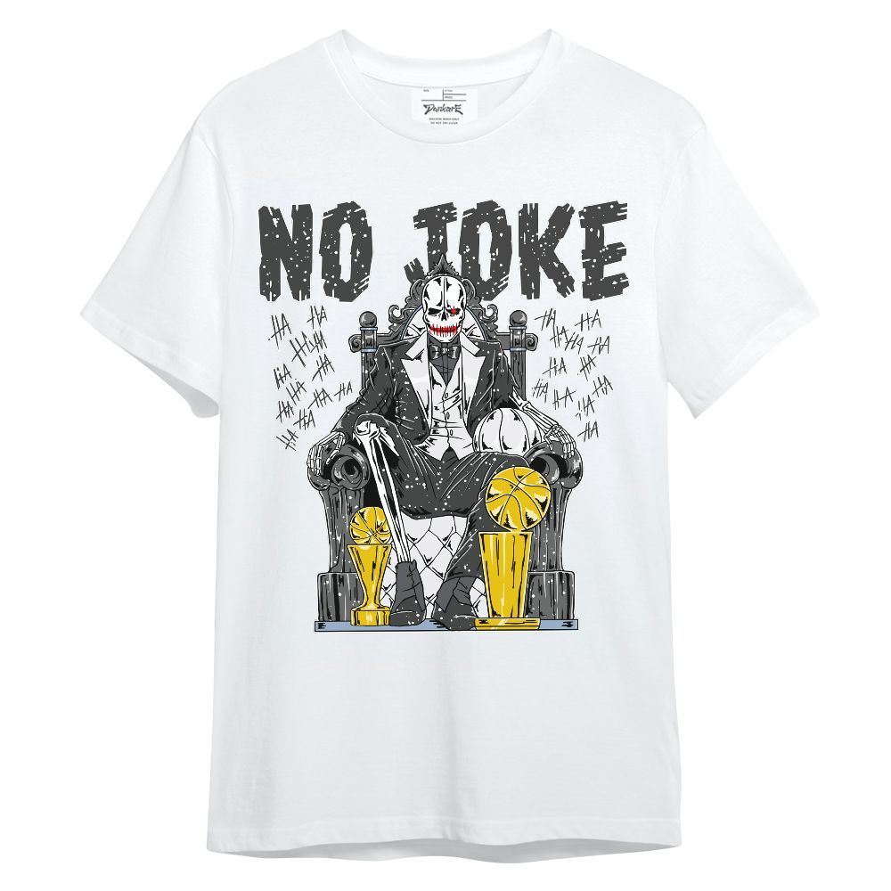 Shirt To Match Reverse Black White 6s - Ain't Joke Skeleton Unisex Shirt
