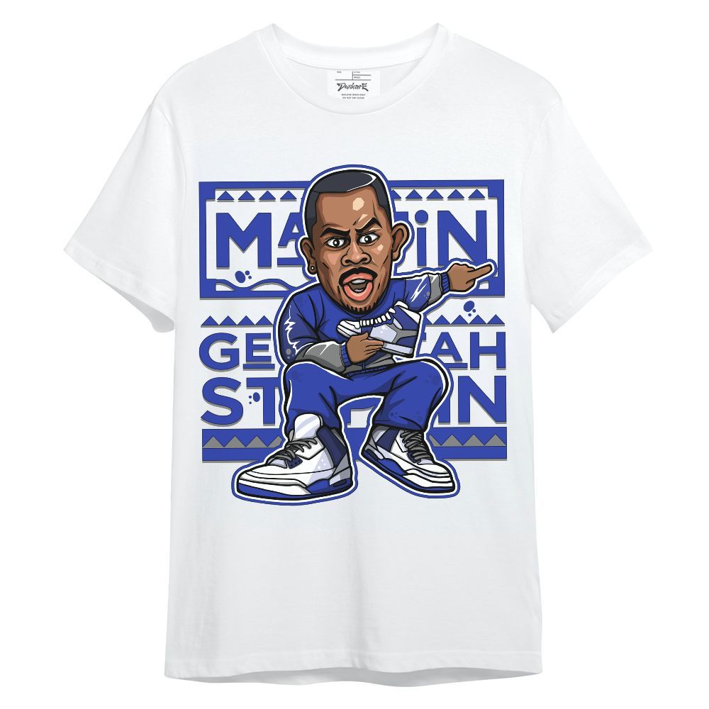 Shirt To Match Air Max Plus Black Racer Blue - Get Tag Sneakers Steppin' Graphic Unisex Shirt