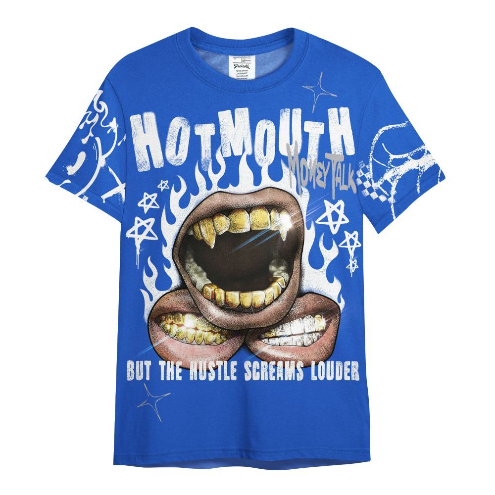 Shirt To Match Retro Stealth 5s - Mouth Burning Street Style All Over Print